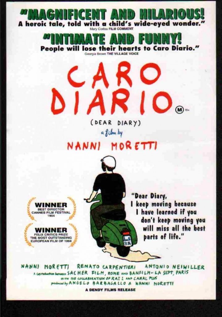 Vespa nos filmes™: Caro diário